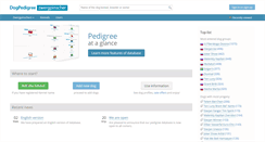 Desktop Screenshot of dogpedigree.net